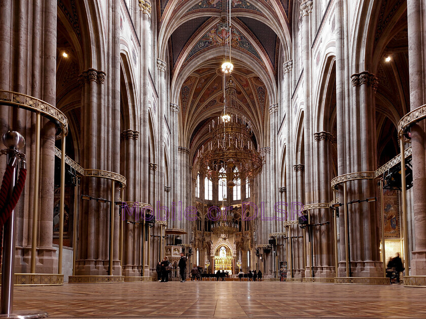 20241127 141513x 
 Votive neo-gothic Church in Viennna 
 Keywords: neo-gothic, columns, pillars