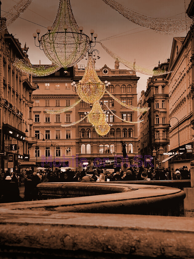 20241129 152625x 
 Graben shopping street in Vienna 
 Keywords: Christmas